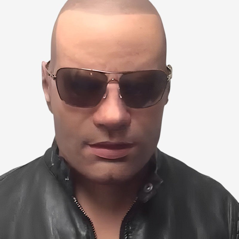 Realistic Old Man Character Mask for Halloween