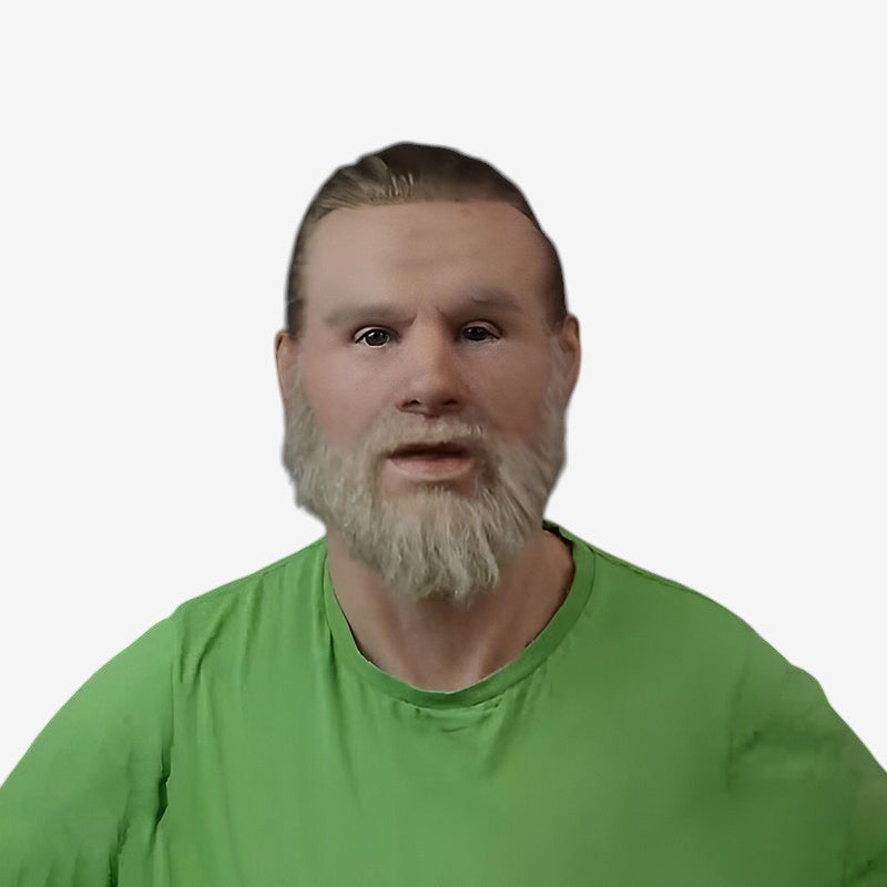 Realistic Old Man Character Mask for Halloween