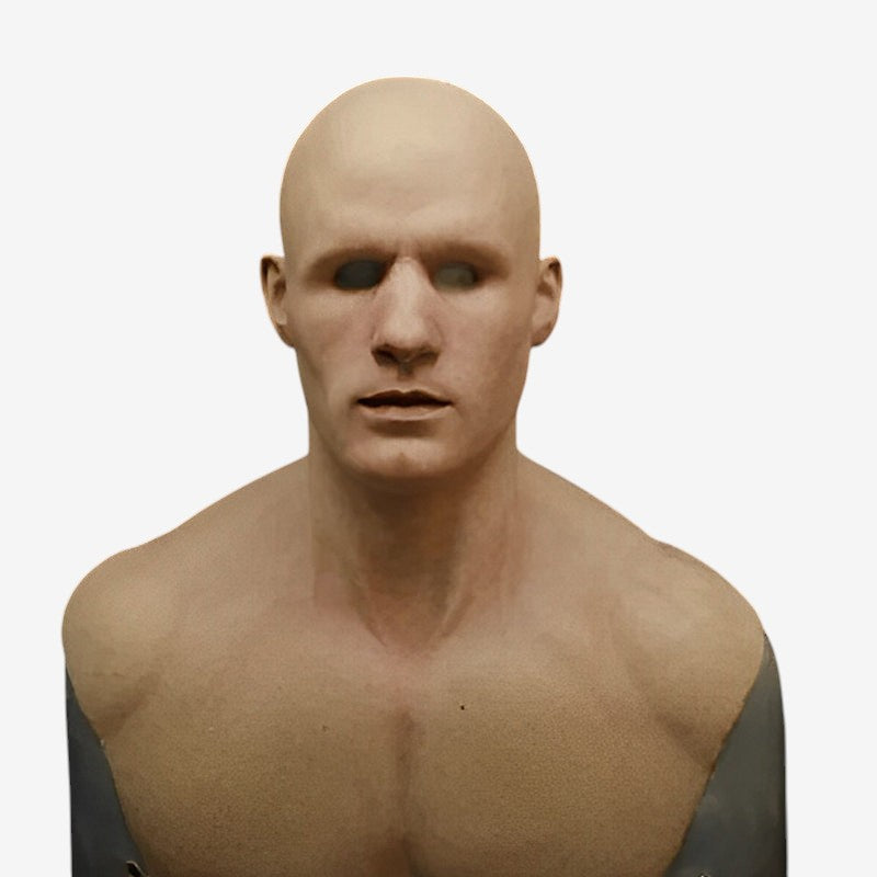 Realistic Old Man Character Mask for Halloween