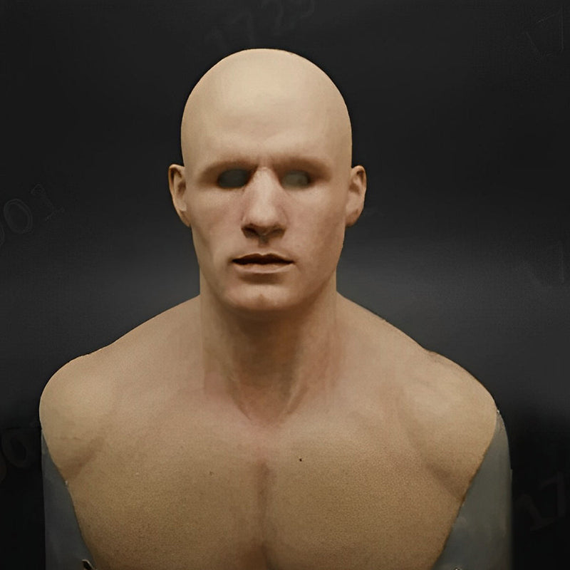 Realistic Old Man Character Mask for Halloween