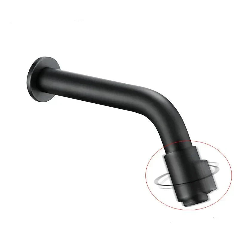 LuxFlow - Modern Wall-Mounted Faucet Matte Finish with Space-Saving Design | High-Quality Durable Construction for Stylish and Functional Bathroom or Kitchen Use