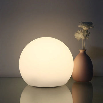 LumiSphere - Portable Color-Changing Glow with Adjustable Brightness | Remote-Controlled & Rechargeable for Wireless Use | Ambient Lighting for Bedroom, Parties or Patio
