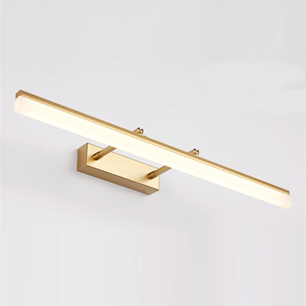 UltraSleek - Modern LED Vanity Bright Lighting | Even, High-Performance Illumination for Grooming and Daily Routines | Energy-Efficient LED with Minimalist Chrome or Gold Finish for Bathroom or Dressing Area
