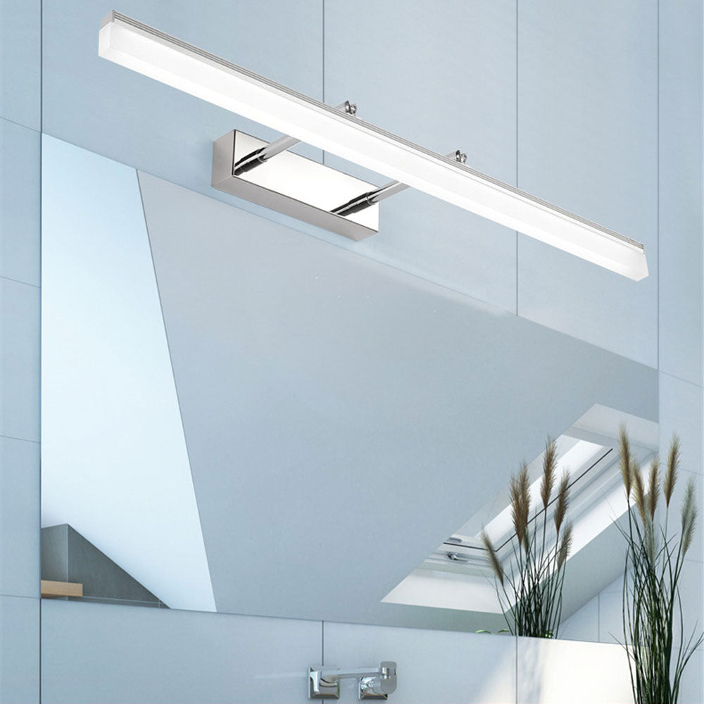UltraSleek - Modern LED Vanity Bright Lighting | Even, High-Performance Illumination for Grooming and Daily Routines | Energy-Efficient LED with Minimalist Chrome or Gold Finish for Bathroom or Dressing Area