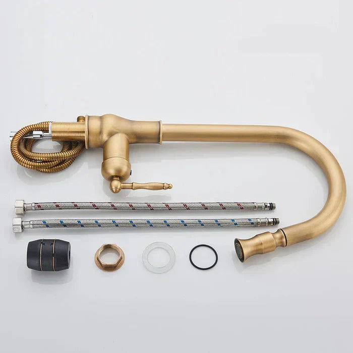 ModernFunction - Sophisticated High-Arc Kitchen Faucet