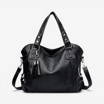 Women’s Handbag with Multiple Zipped Compartments