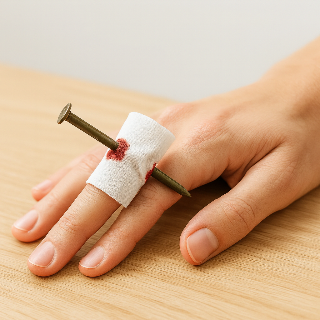Halloween prank with artificial nails – Creepy trick prop for parties