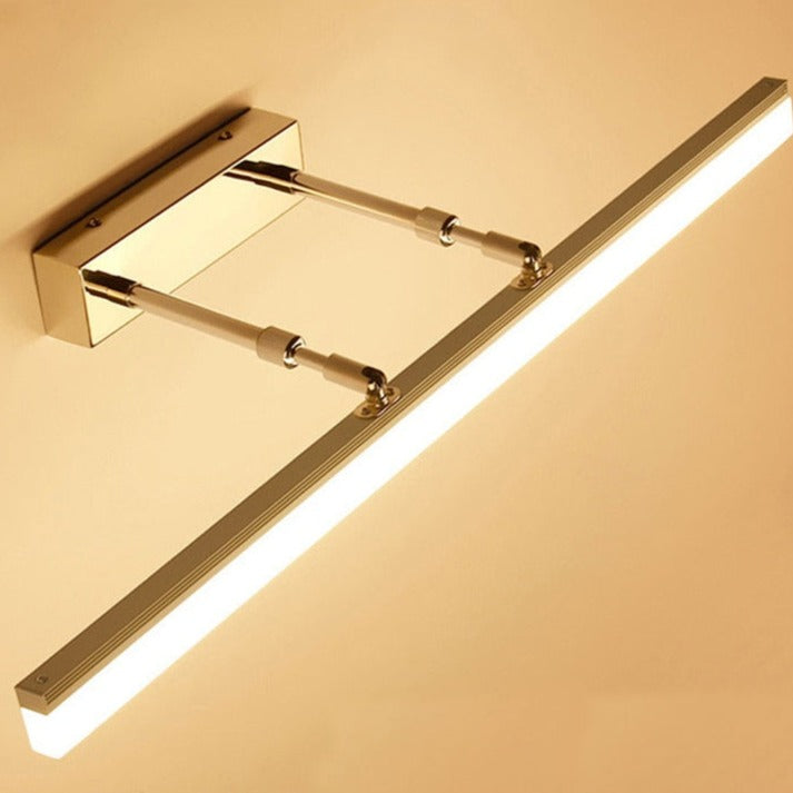UltraSleek - Modern LED Vanity Bright Lighting | Even, High-Performance Illumination for Grooming and Daily Routines | Energy-Efficient LED with Minimalist Chrome or Gold Finish for Bathroom or Dressing Area