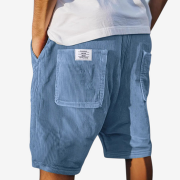 Men's Versatile Multi Pocket Drawstring Shorts
