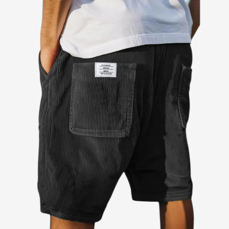 Men's Versatile Multi Pocket Drawstring Shorts