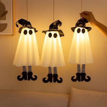 Hexora | Motion-Activated LED Halloween Hanging Decoration