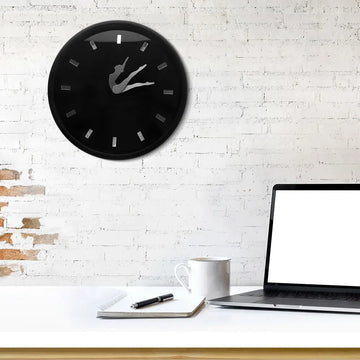 TimeFlies - Artistic Dynamic Gymnast Wall Clock
