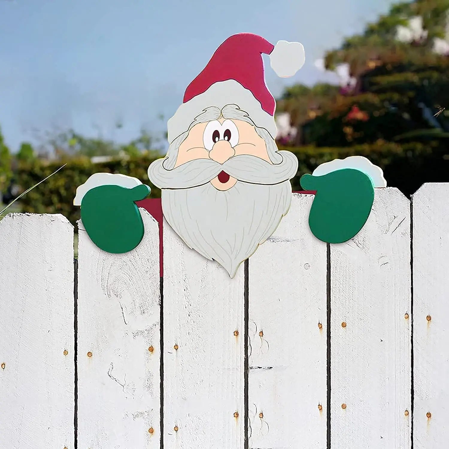 Christmas Decoration with Santa Claus Window Decals