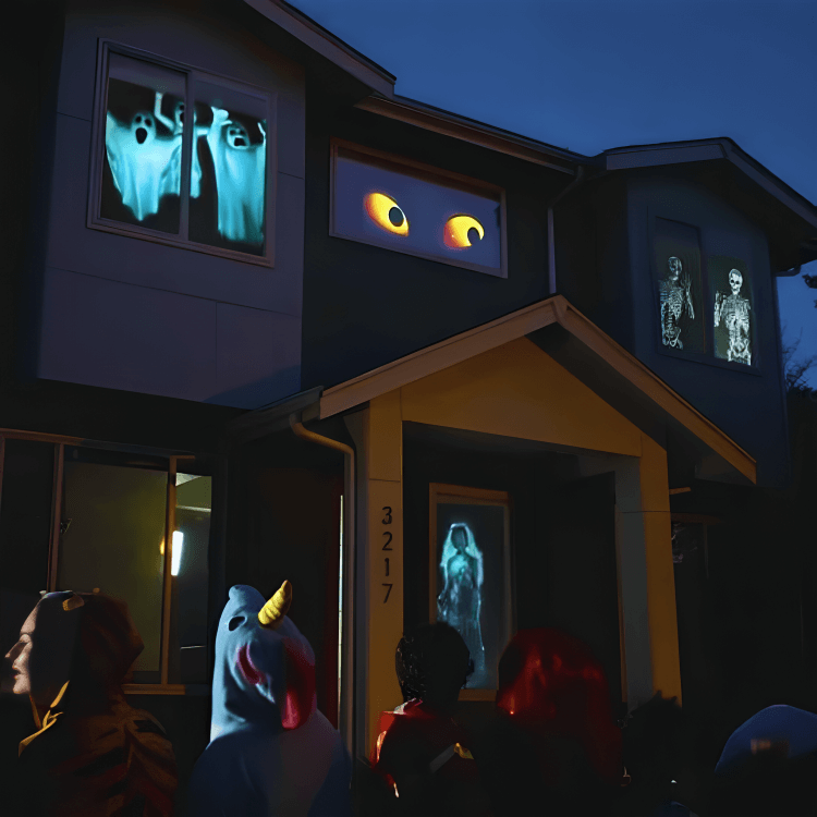 Halloween Projector for Spooky Displays