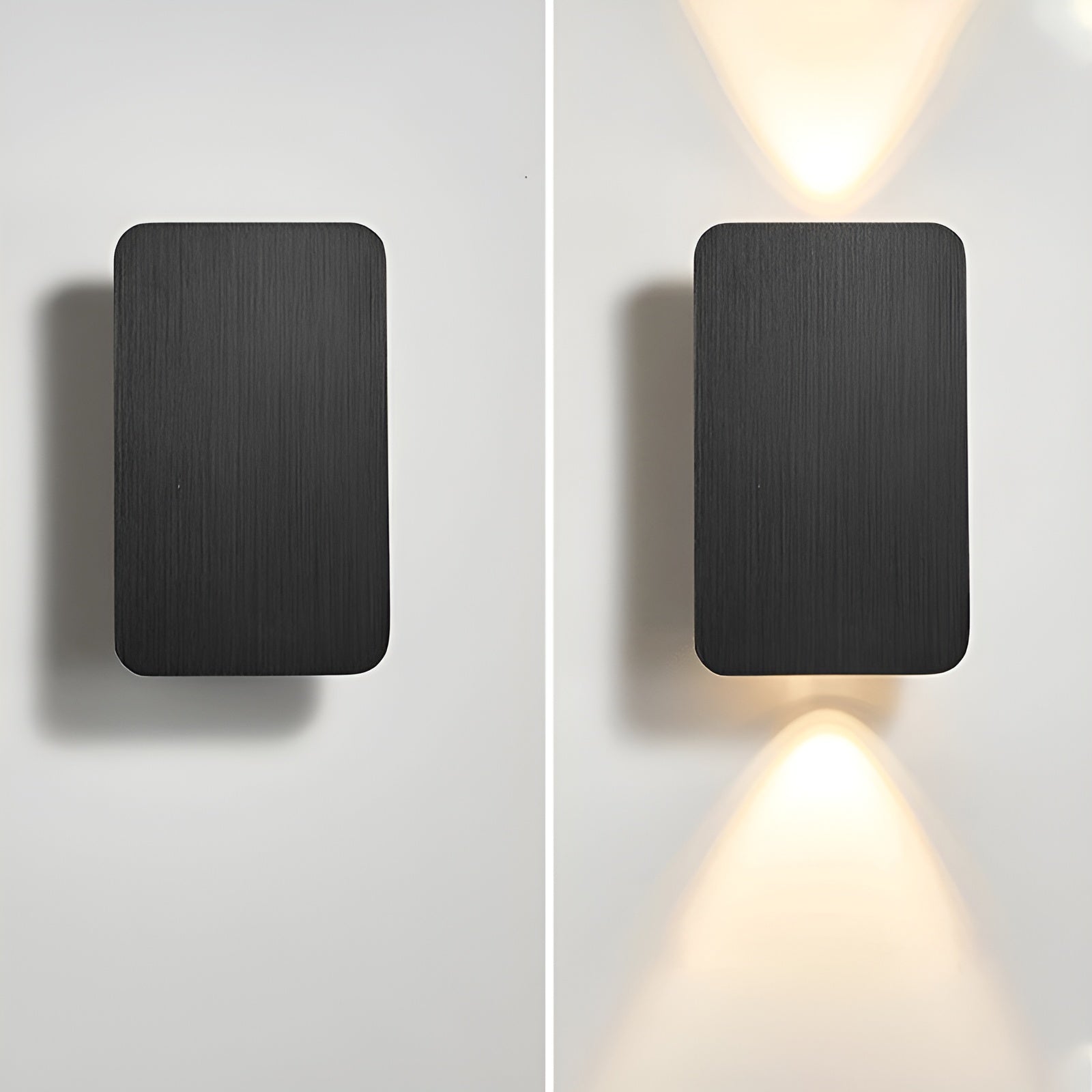 LumeEdge – Sleek Rectangular Minimalist Design with Downward Glow | Energy-Efficient Lighting for Indoor or Outdoor Walls | Modern Ambience for Hallways or Bedrooms