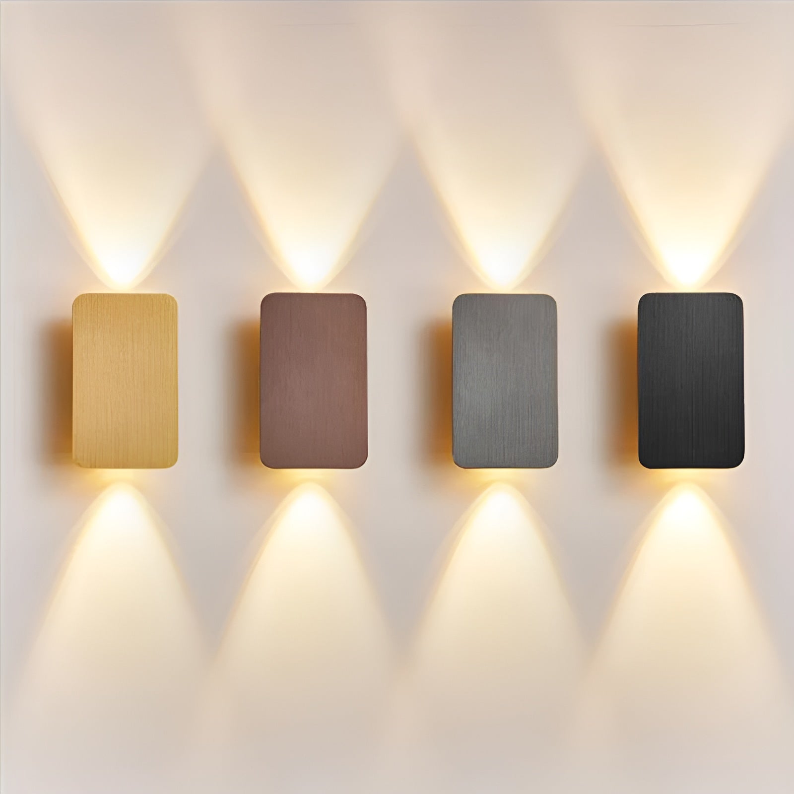 LumeEdge – Sleek Rectangular Minimalist Design with Downward Glow | Energy-Efficient Lighting for Indoor or Outdoor Walls | Modern Ambience for Hallways or Bedrooms