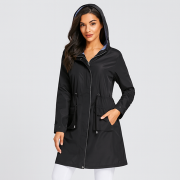 Jenna | Waterproof Trench Coat with Hood