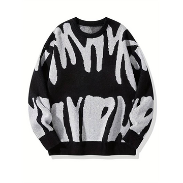 Aster - Modern Comfort Unisex Abstract Crewneck Sweater