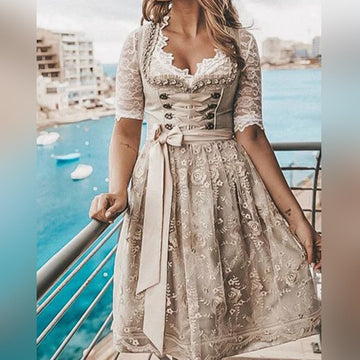Mathilde | Women's Elegant Oktoberfest Dirndl Dress | 2025