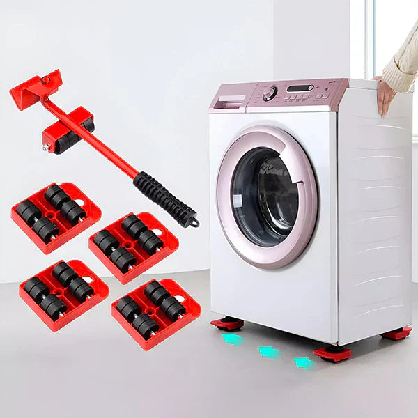 MoveMaster - Heavy-Duty Appliance Moving Kit with Roller Set