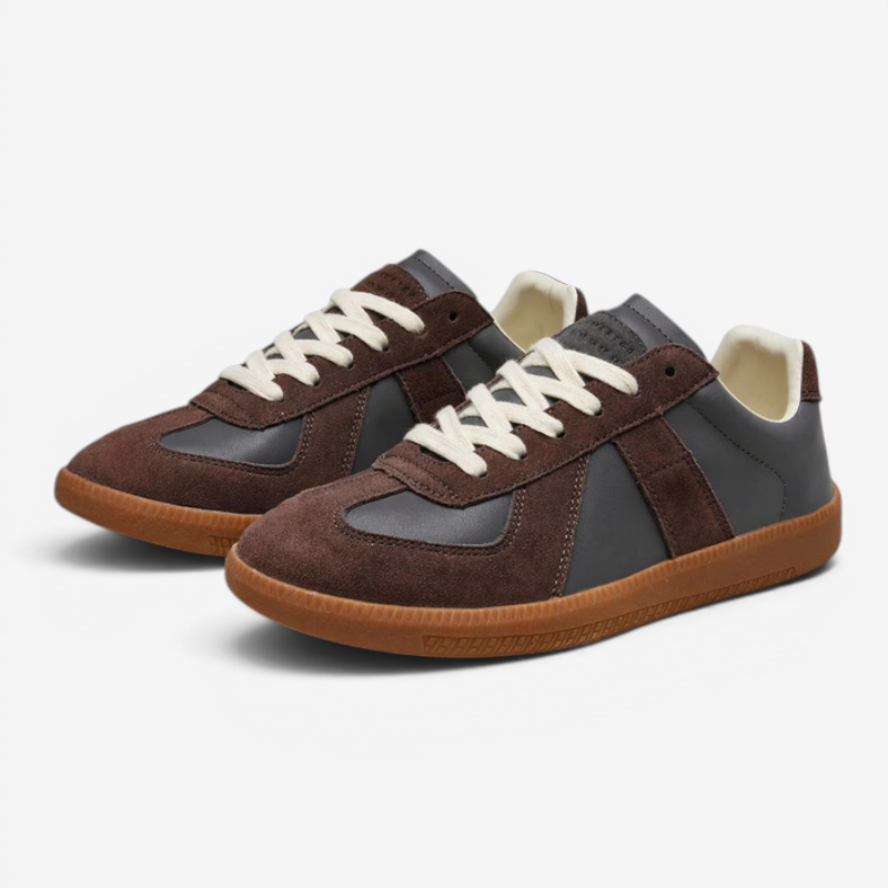 Ladies' Classic Round Toe Lace-Up Sneakers