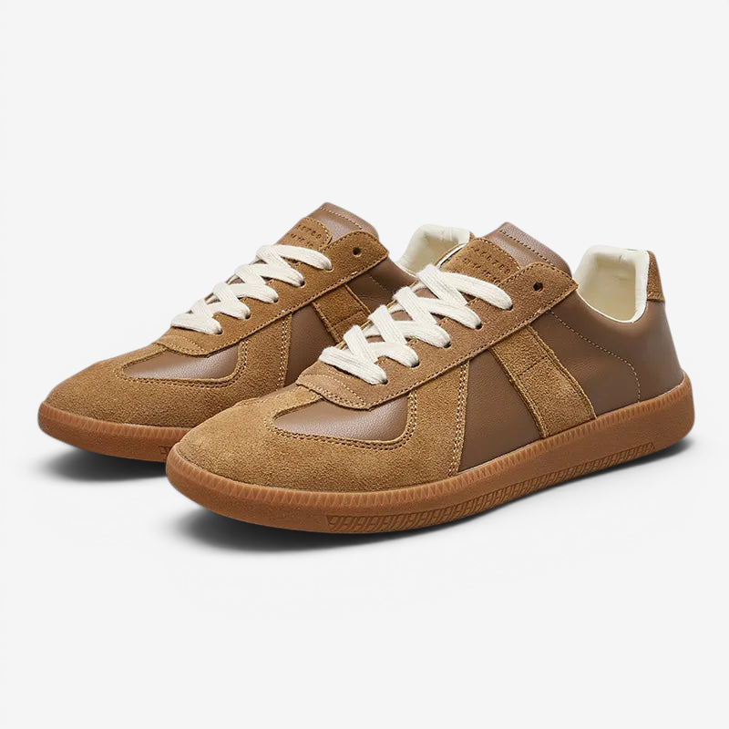 Ladies' Classic Round Toe Lace-Up Sneakers