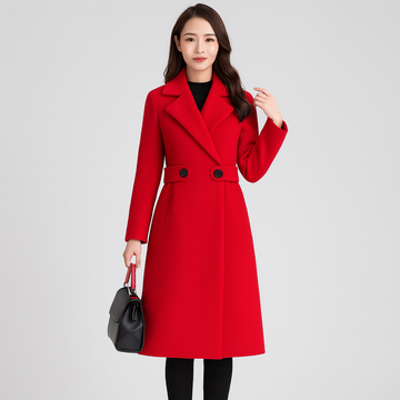 Laura | Elegant Winter Coat with Belt