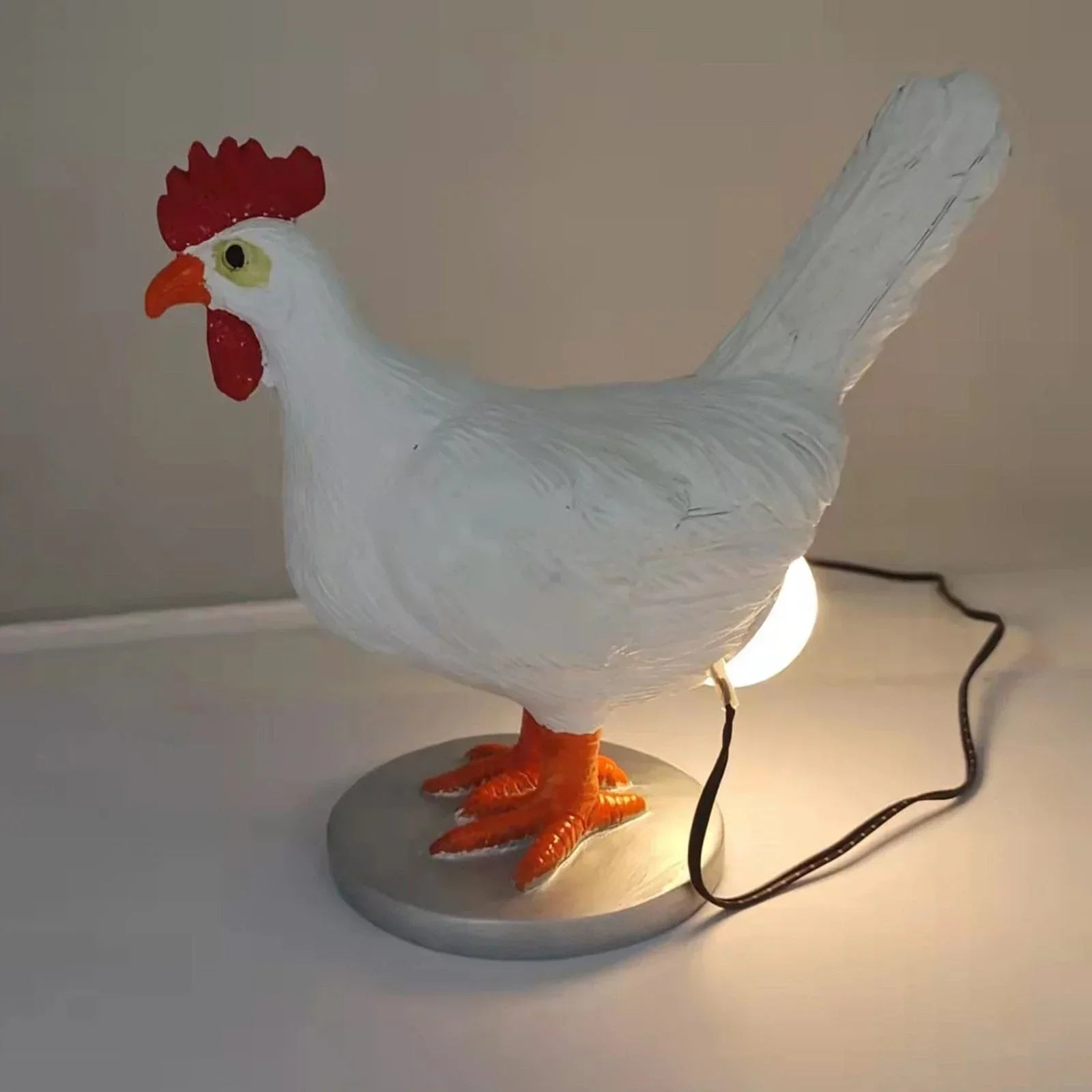 ChickGlow - Whimsical Animal Design with Cozy Warm Glow | Fun Statement Decor with Durable Build | Perfect Gift for Kids, Animal Lovers or Quirky Homes
