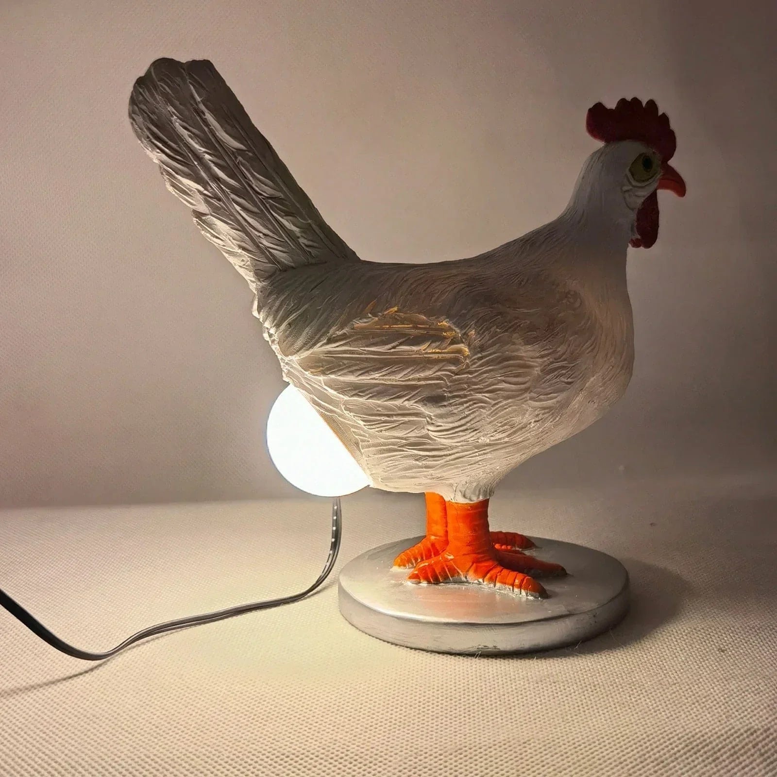 ChickGlow - Whimsical Animal Design with Cozy Warm Glow | Fun Statement Decor with Durable Build | Perfect Gift for Kids, Animal Lovers or Quirky Homes