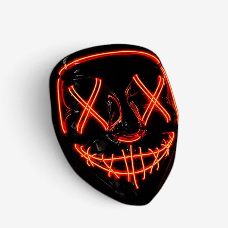 HorrorGlow - LED Mask for Halloween Events