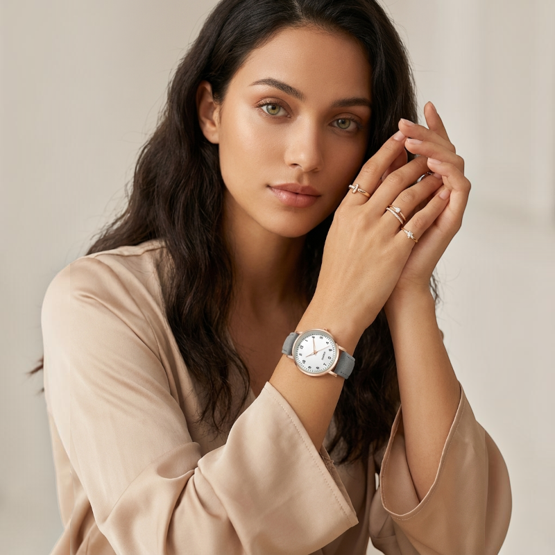 Adjustable Strap Watch with Numeric Display