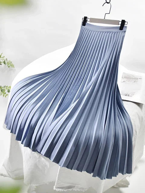 Rina Elegant Pleated Skirt for Women