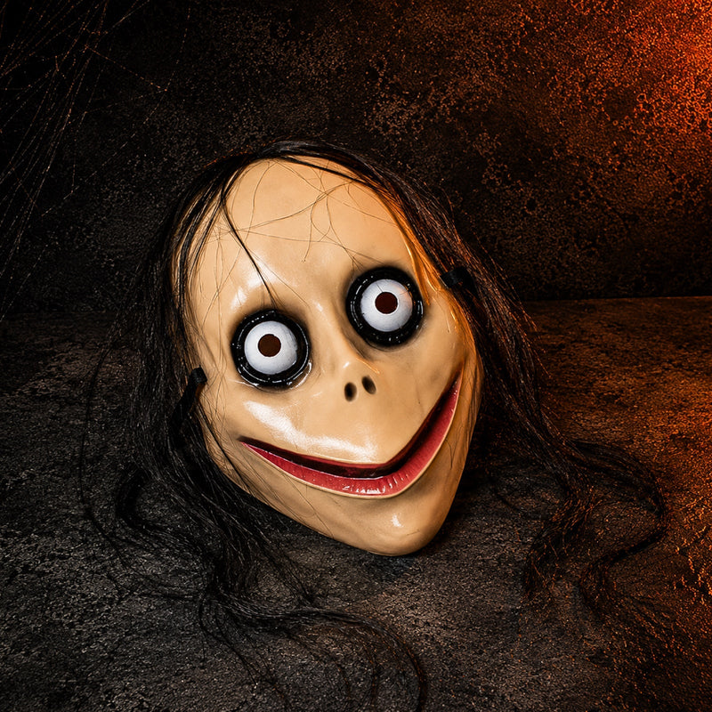 CreepyHair - Halloween Mask with Long Hair
