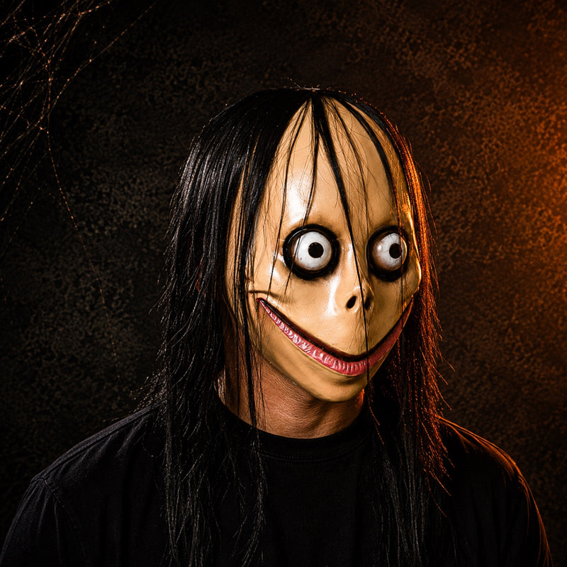 CreepyHair - Halloween Mask with Long Hair