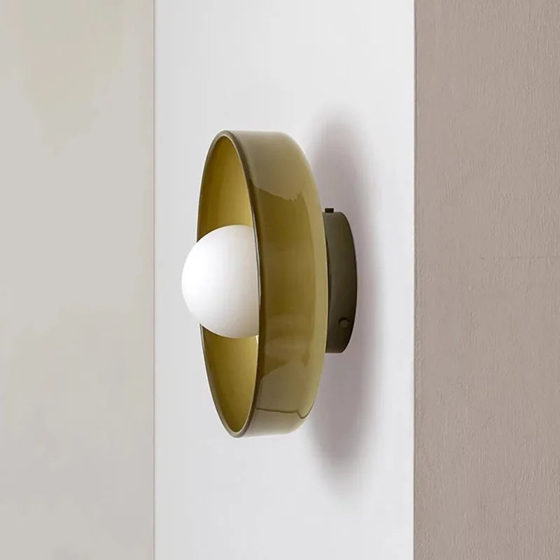 LumiDisc – Modern Circular Disc Design with Sleek Minimalist Style | Soft Even Ambient Glow in Multiple Finishes | Versatile Lighting for Living Room, Hallway or Office