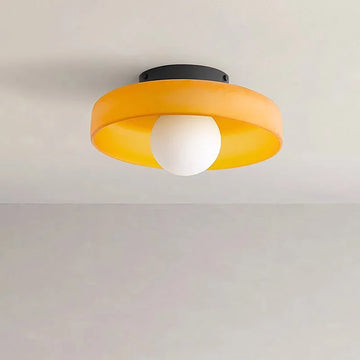 LumiDisc – Modern Circular Disc Design with Sleek Minimalist Style | Soft Even Ambient Glow in Multiple Finishes | Versatile Lighting for Living Room, Hallway or Office