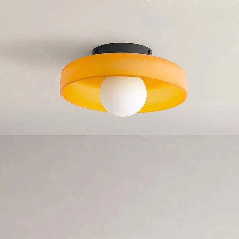LumiDisc – Modern Circular Disc Design with Sleek Minimalist Style | Soft Even Ambient Glow in Multiple Finishes | Versatile Lighting for Living Room, Hallway or Office