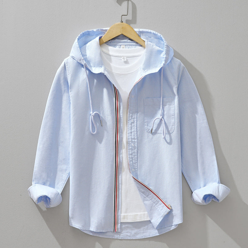 Men's Casual Hooded Zip Jacket