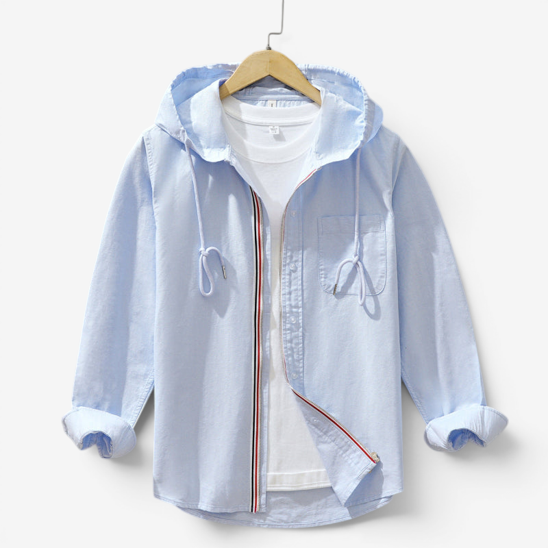 Men's Casual Hooded Zip Jacket