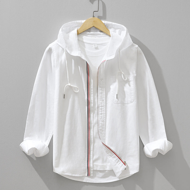 Men's Casual Hooded Zip Jacket