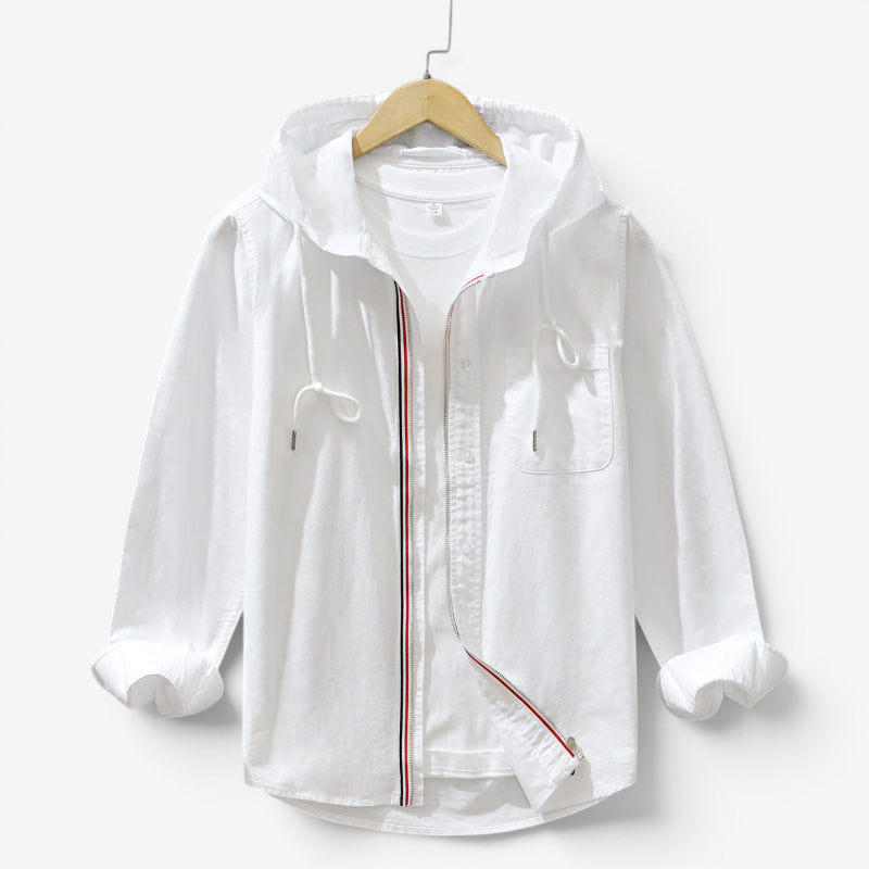 Men's Casual Hooded Zip Jacket