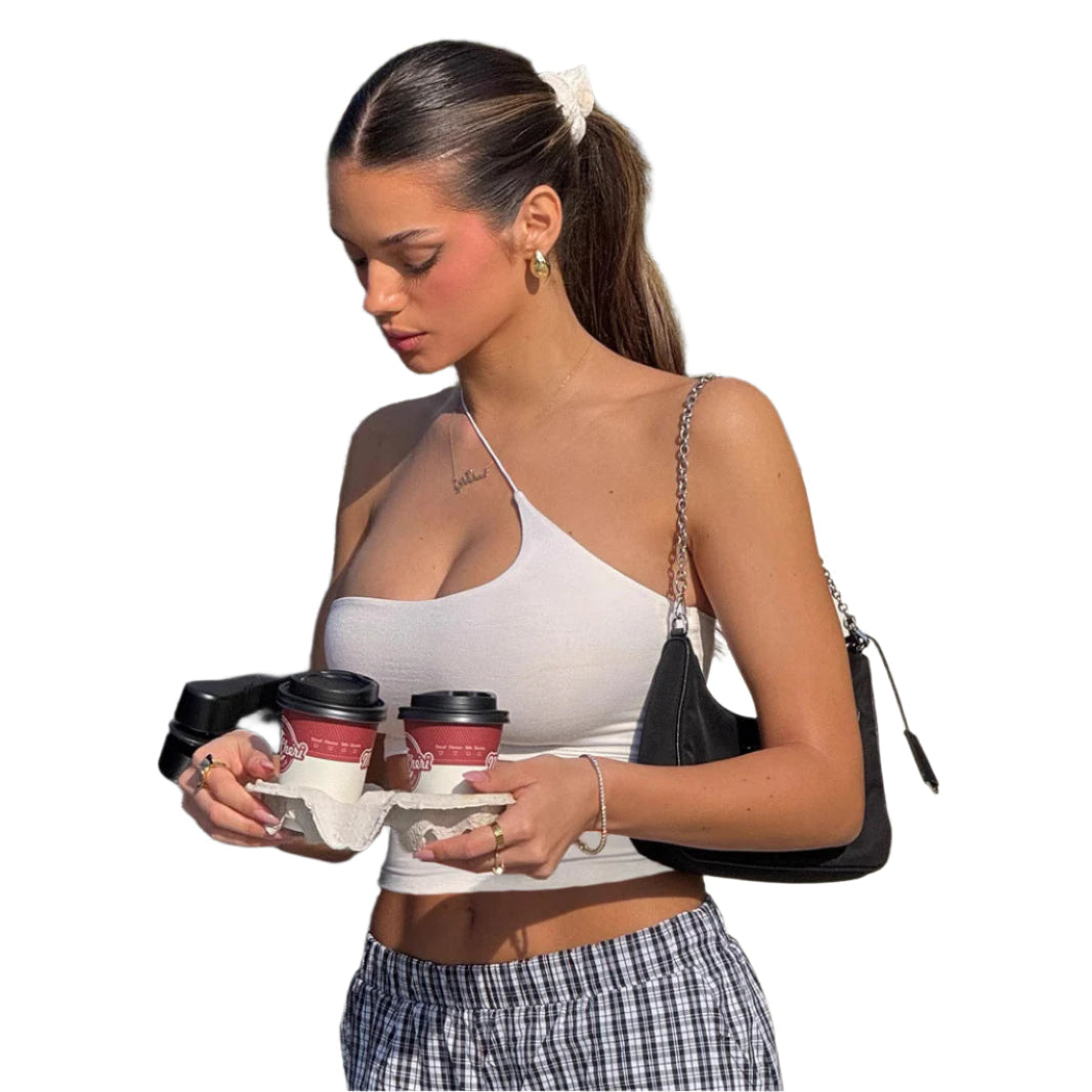 Lina - Asymmetrical Top with Unique Design