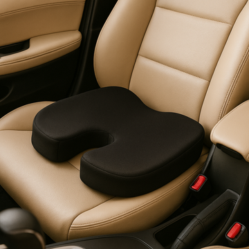 OrthoCool | Ergonomic Memory Foam Seat Cushion with U-Shaped Design