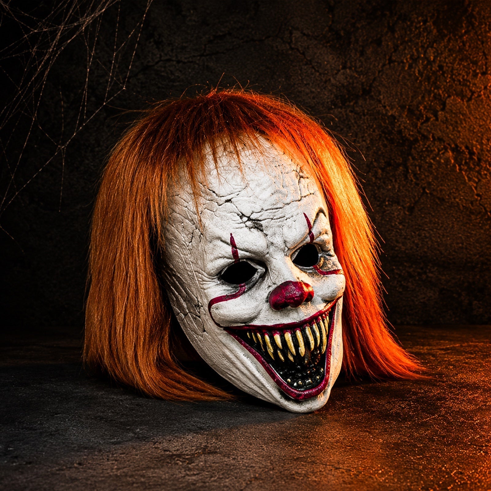 Pennywise Clown Mask with Hair