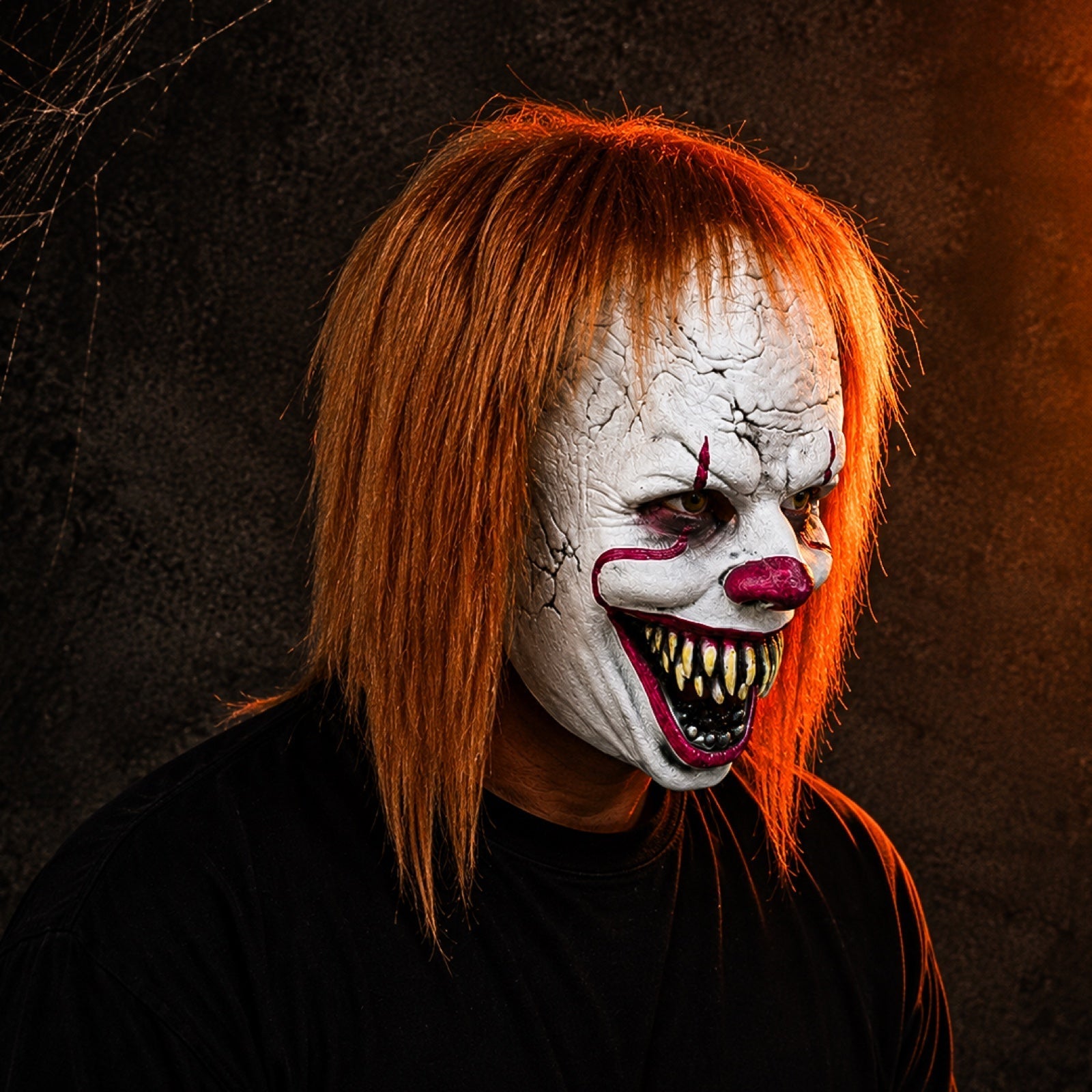 Pennywise Clown Mask with Hair