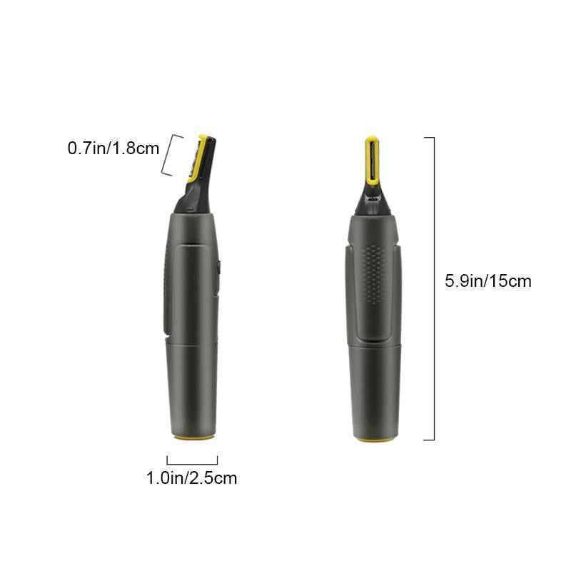 TrimLuxe - Precíziós trimmer titán bevonatú rozsdamentes acél pengével és LED fénnyel