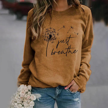 Sofia – Casual Long-Sleeve Blouse with Unique Print