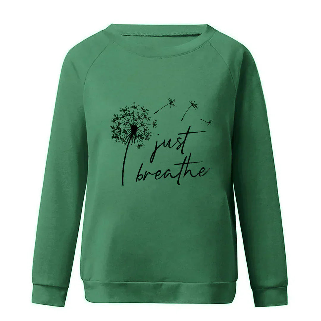 Sofia – Casual Long-Sleeve Blouse with Unique Print