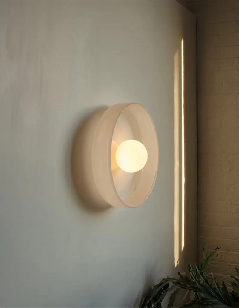 LumiDisc – Modern Circular Disc Design with Sleek Minimalist Style | Soft Even Ambient Glow in Multiple Finishes | Versatile Lighting for Living Room, Hallway or Office
