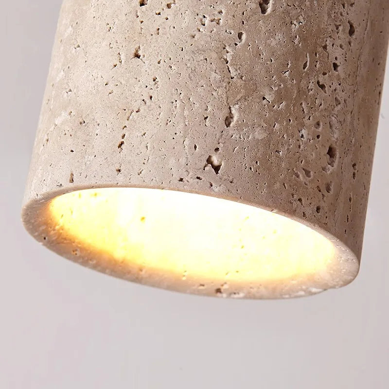 ModernTouch - Cement & Wood Flush Mount with Sleek Modern-Rustic Style | Soft Diffused Ambient Glow for Cozy Rooms | Durable Design for Living Room, Bedroom or Entryway